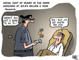 Social cost of injury in the home. 1 February 2011