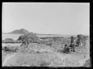 Family group at Island Bay