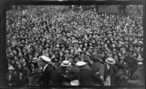 Crowd scene