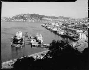 Wellington Harbour from Wadestown - Photograph taken by B Clark