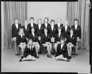 New Zealand Women's Hockey Reps. team, 1971