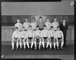 Rongotai College, Wellington, 1st XI soccer team of 1969
