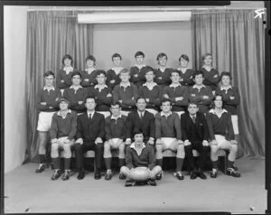 Victoria University Rugby Football Club junior 1st grade team of 1969