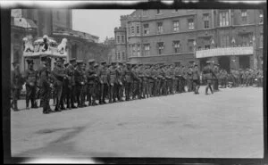 Military Parade at Westminster Hospital