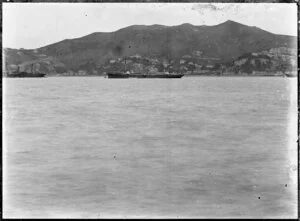 Ships in Wellington harbour