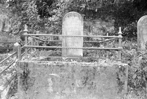 Richardson family grave, plot 5205, Bolton Street Cemetery