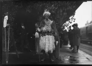 Kaumatua in Rotorua during Royal Tour