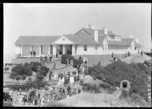 Reception for Duke & Duchess of York at home of Truby King, Wellington, 1927
