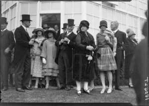 Unidentified group during Royal Tour