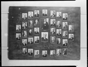 Members of the Legislative Council, Parliament of New Zealand, 1943