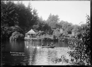 Lake at Pukekura Park, New Plymouth