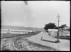 Cliff Street, Raglan - Photograph taken by Gilmour Brothers
