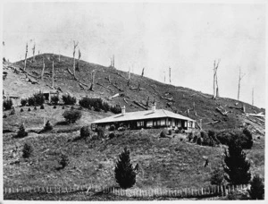 "Kairuru", home of Herbert and Mabel Henderson, situated on Takaka Hill