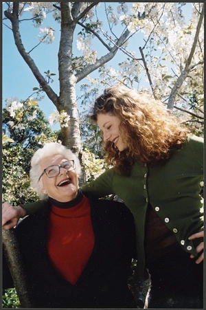 Kate and Miranda Harcourt - Photograph taken by Melanie Burford