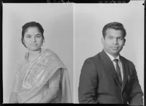 Mr & Mrs Chhima [two images]