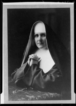 Nun at Jerusalem Hospital