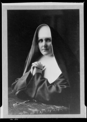 Nun at Jerusalem Hospital