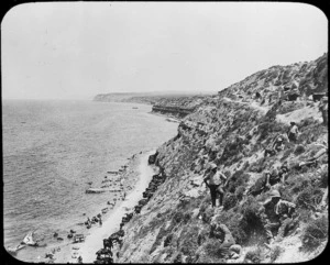 Looking north from Cape Helles, Gallipoli, Turkey