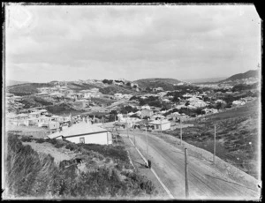 Hataitai streets and houses, Wellington