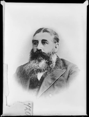 Portrait of Sir Julius Vogel
