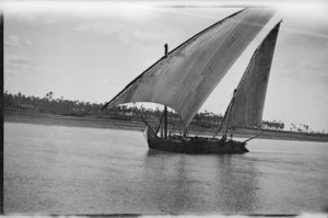 Dhow on the Nile, Egypt
