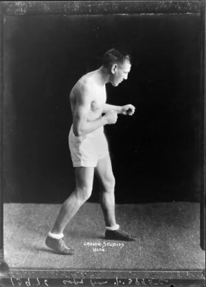 Mr Reg Trowern, boxer
