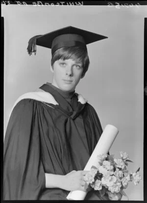 Graduation photo of P. J. Whitcombe