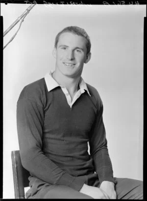 Mr P.B. Whiting in rugby jersey