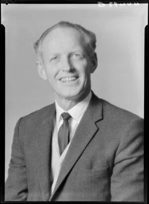 Mr N.A. Dunn in suit