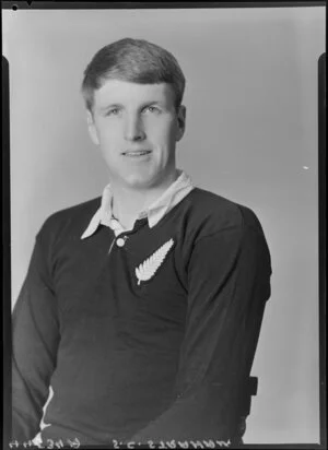 Mr S.C. Strahan in rugby jersey