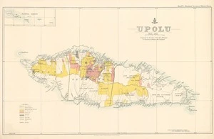 Upolu / prepared by direction of the Hon. Minister of External Affairs, New Zealand ; R.C. Airey, del. 1921.