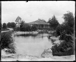 Tea pavilion, Government Gardens, Rotorua