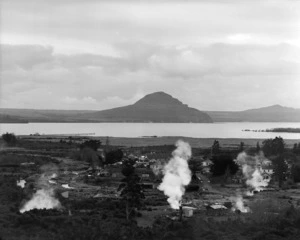 Tokaanu, Taupo district; includes thermal steam