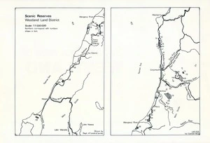 Scenic reserves, Westland Land District / drawn by Dept. of Lands & Survey.