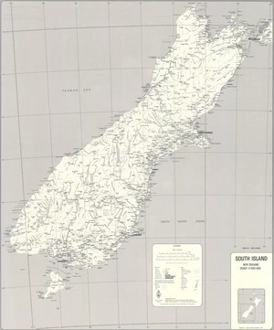 South Island : New Zealand.