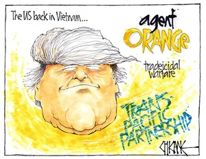 Agent Orange - President Trump announces his Indo-Pacific dream trade vision at APEC in Vietnam