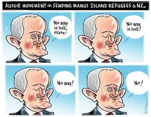 Australian PM Malcolm Turnbull says no to New Zealand offer to take Manus Island Refugees