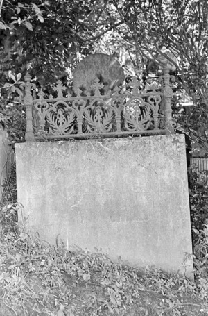 The grave of James Hindge, plot 3008, Bolton Street Cemetery