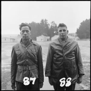 Photograph of Troopers A R Thomas and W N Whitehead
