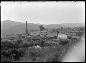 Silverstream Brick & Tile Company factory, 1930.