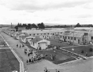 View of Polish children's camp, Paihiatua