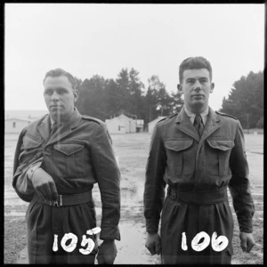 Photograph of Trooper M W Flavell and Corporal D L Ogilvy