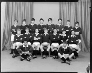 Wellington College 1A rugby team of 1969
