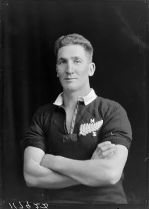 All Black player Les Cupples