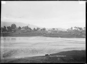 Raglan from Aroaro Bay, July 1910 - Photograph taken by Gilmour Brothers