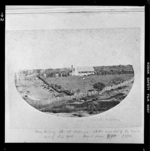 House built by Thomas Ritchie at Awanga, Chatham Islands