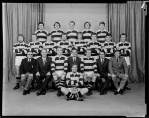 Wellington Rugby Football Club, senior 1st team of 1971
