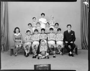 Western Suburbs, Wellington, Cannons soccer team of [1967?]