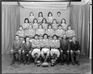 Onslow Rugby Football Club, Wellington, senior 2nd team with trophies