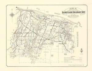 Plan of Rangitaiki Drainage Dist. / O.N. Campbell, Chief Drainage Engineer.